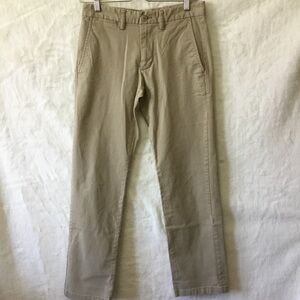 Old Navy Beige Ultimate Straight Khaki Pants